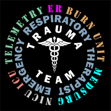 Respiratory Trauma Team Tee – ICU • ER • NICU • RT Pride